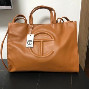 Telfar Medium Tan Bag Women's Shoulder Bags